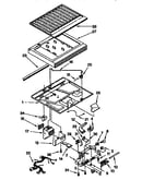 Compartment separator parts