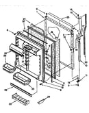 Refrigerator door parts