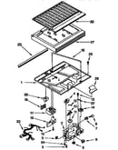 Compartment separator parts