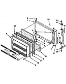 Freezer door parts