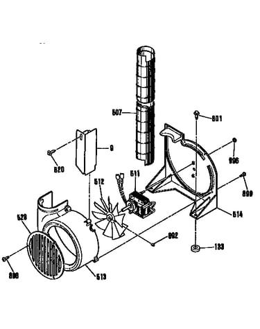 Blower section