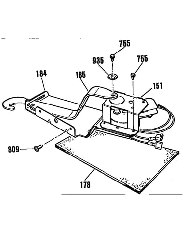 Door lock section