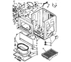Kenmore 11097590100 cabinet parts diagram