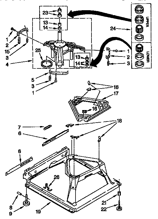 MACHINE BASE PARTS