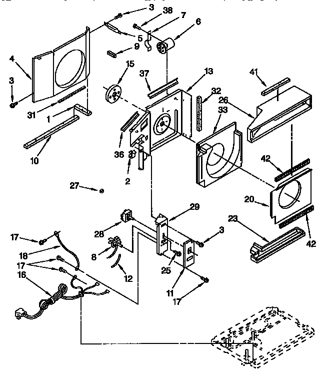 Air flow and control parts