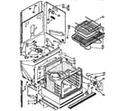 Kenmore 6654428916 upper oven parts diagram