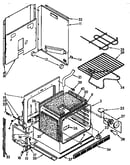 Lower oven parts