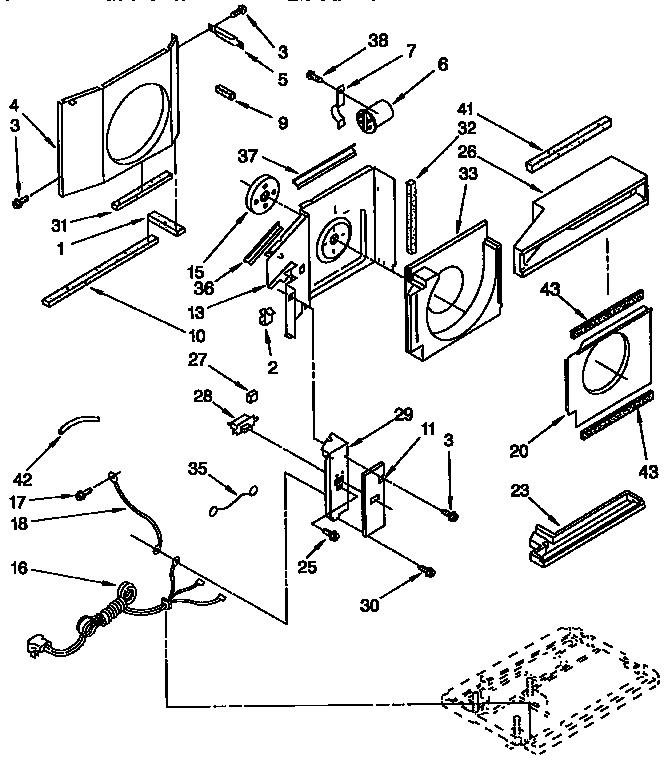 Air flow and control parts