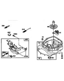 Engine and carburetor bracket