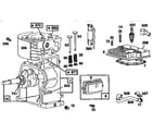 Briggs & Stratton 135212-0164-01 engine diagram