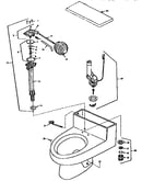 Saturn one-piece watersaver / low consumpion toilet