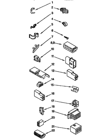 Wiring harness parts