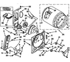 Kenmore 11097581200 bulkhead parts diagram