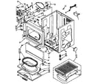 Kenmore 11097592200 cabinet parts diagram
