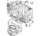 Kenmore 11097584100 cabinet parts diagram