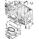 Kenmore 11097584100 cabinet parts diagram