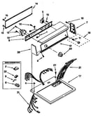 Top and console parts
