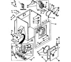 Sears 11097529800 cabinet parts diagram