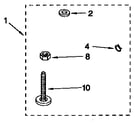 Kenmore 11092592400 miscellaneous parts diagram