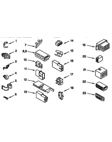 Wiring harness parts