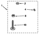Kenmore 11092560100 miscellaneous parts diagram