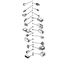 Kenmore 11092560100 wiring harness parts diagram