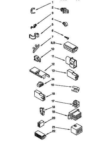 Wiring harness parts