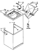 Top and cabinet parts