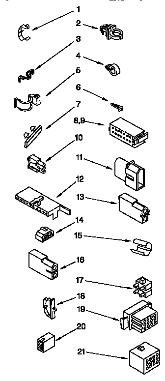 Wiring harness parts