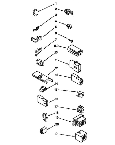 Wiring harness parts