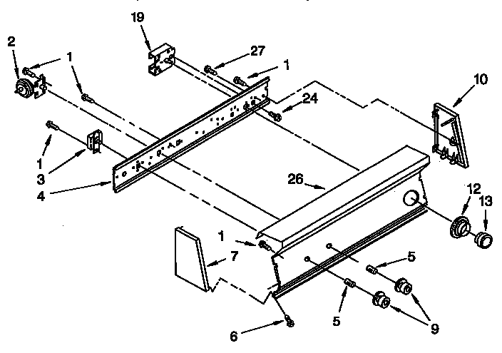 Control panel parts
