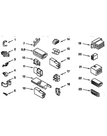 Wiring harness parts