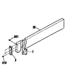 Backguard section