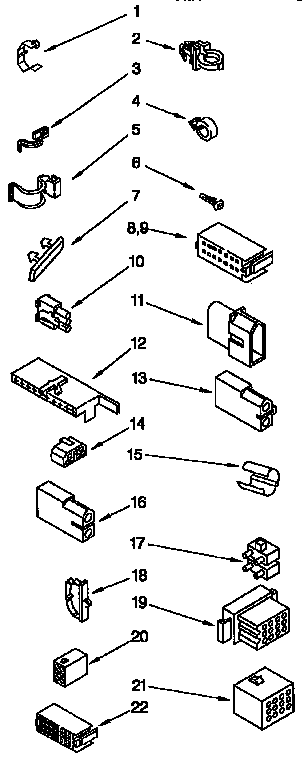 Wiring harness parts