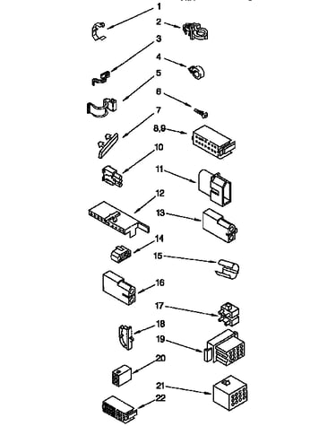 Wiring harness parts