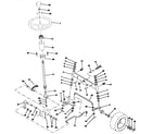Craftsman 917257642 steering assembly diagram