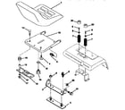 Craftsman 917257711 seat assembly diagram