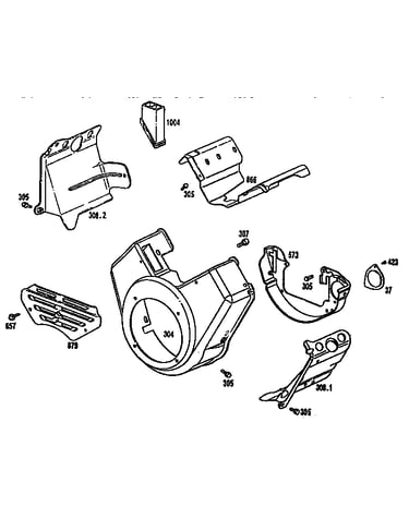 Blower housing assembly