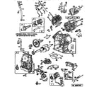 Craftsman 580327074 engine parts diagram