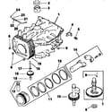 Kohler CV14S-PS1451 crankcase diagram