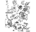 Briggs & Stratton 303442-0138-01 cylinder assembly diagram