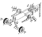 Craftsman 917296351 wheel and depth stake assembly diagram