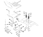 Craftsman 917257550 seat assembly diagram