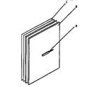 Craftsman 706654170 foam drawer organizing kit diagram