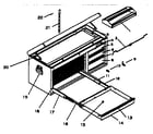 Craftsman 706654220 9 drawer chest diagram