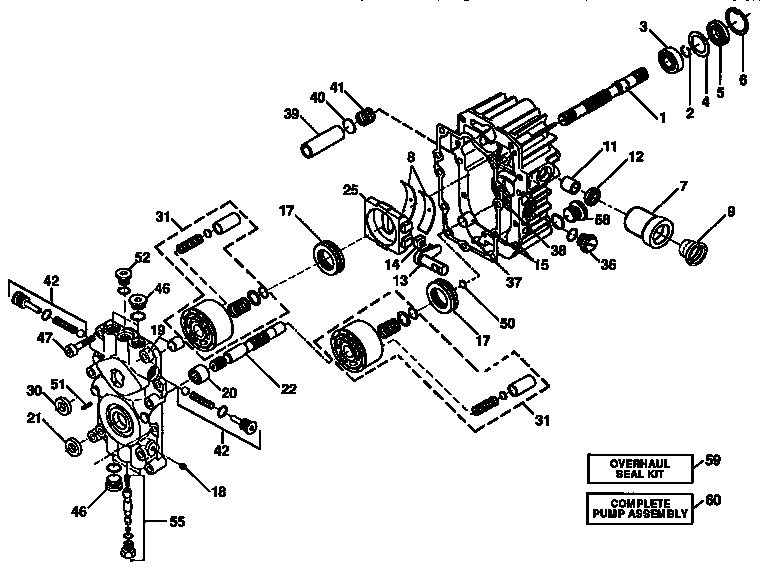 HYDRO-GEAR PUMP ASSEMBLY