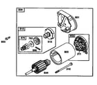 Briggs & Stratton 402707-1242-01 starter assembly diagram