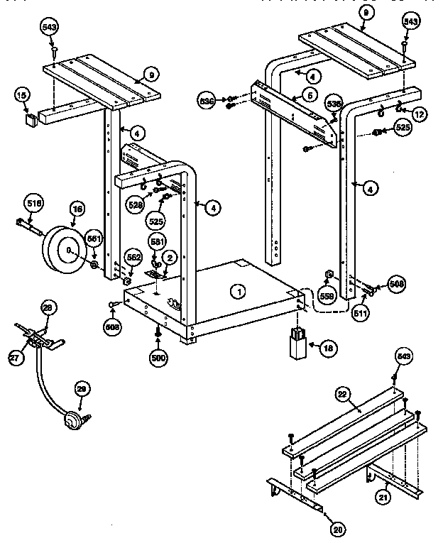 Deluxe cart