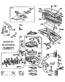 Air cleaner body and carburetor assembly