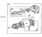 Briggs & Stratton 422707-1267-01 starting motor diagram